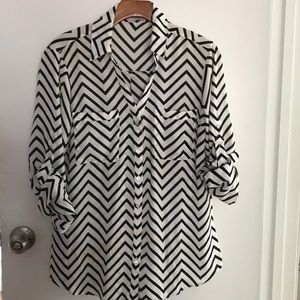 Chevron blouse